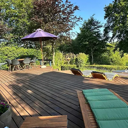 With Big Terrace And Panoramic View To Nature